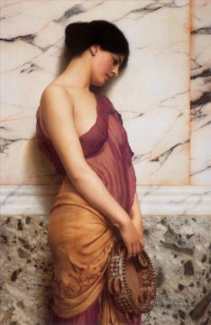 タンバリンガール 1906年 新古典主義の女性 ジョン・ウィリアム・ゴッドワード Oil Paintings